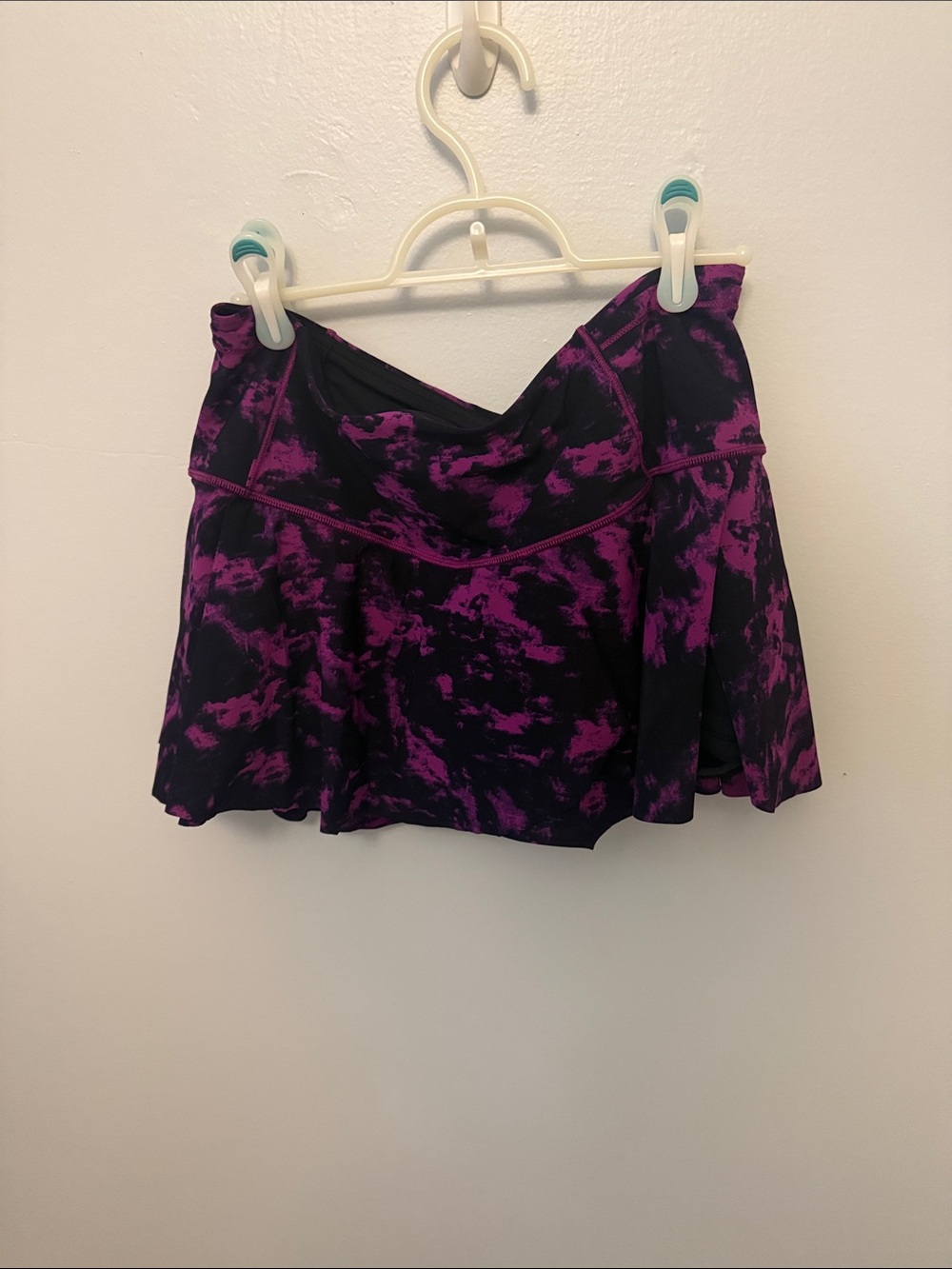 Purple Tie-Dye athletic Skirt